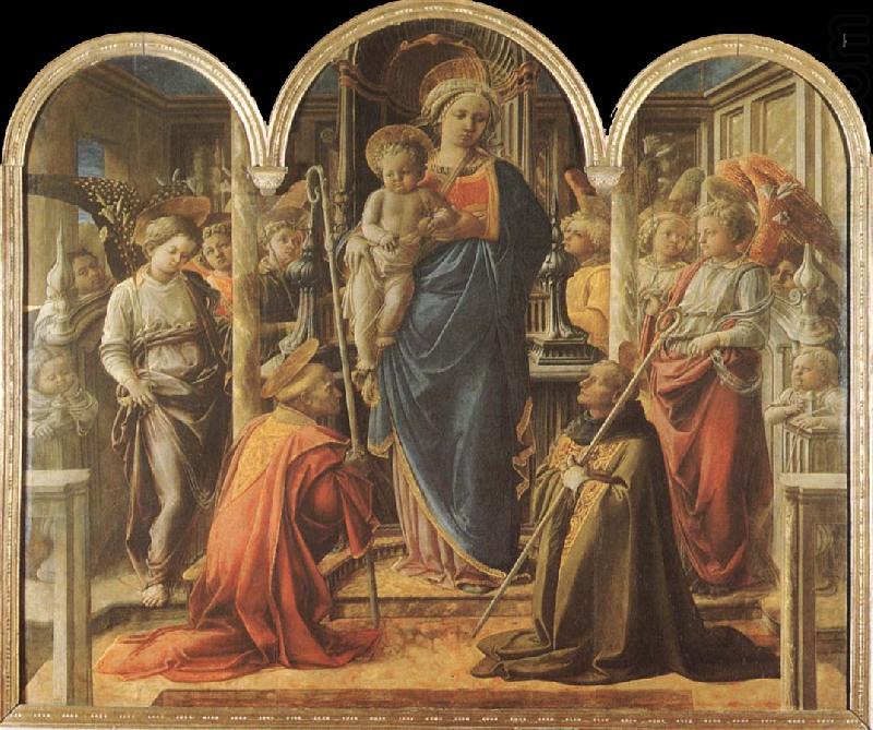 Jungfru Maria med barnet, Fra Angelico